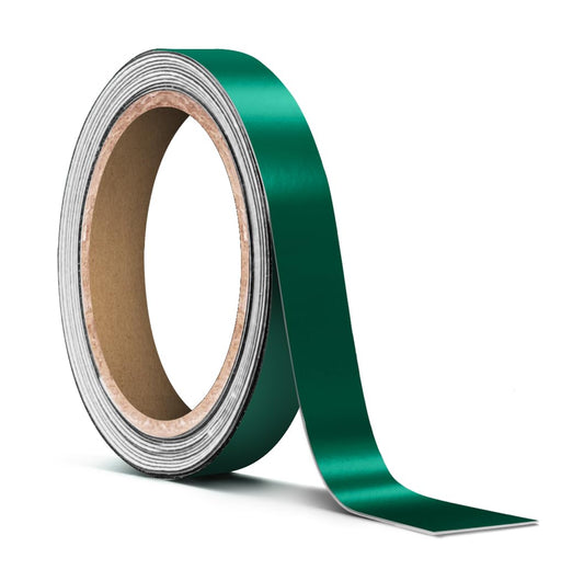 VViViD Satin Emerald Dark Green Chrome Pinstripe Vinyl Tape Roll (    x 25ft)